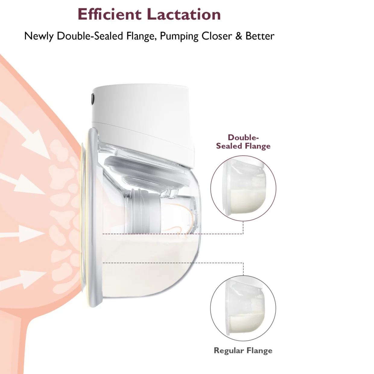 Momcozy S12 Pro-K Hands-Free Wearable Electric Breast Pump Set - Image 4